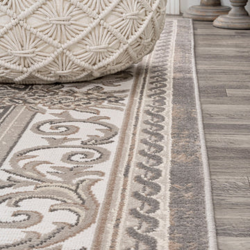 Rosalia Cottage Medallion Area Rug